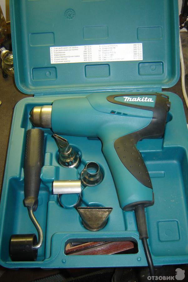 Строительный фен Makita HG 651CK