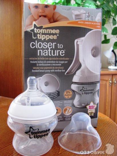 Ручной молокоотсос Closer to nature Tommee Tippee фото