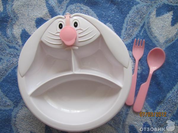 Тарелочка с подогревом на присоске Сказка фото