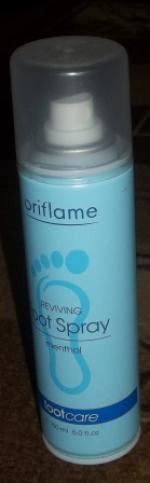 Освежающий дезодорант-спрей для ног Oriflame Reviving Foot Spray Mentol фото