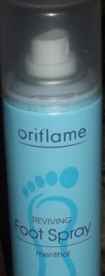 Освежающий дезодорант-спрей для ног Oriflame Reviving Foot Spray Mentol фото