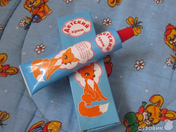 Детский крем Лисичка фото