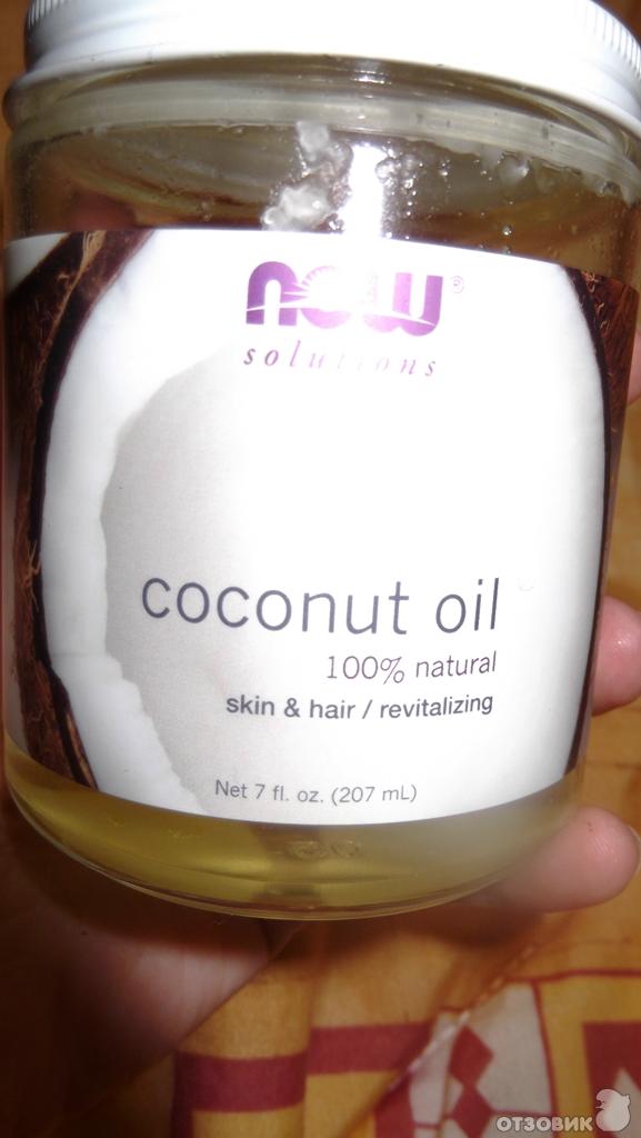 Кокосовое масло 100% Natural Coconut Oil фото