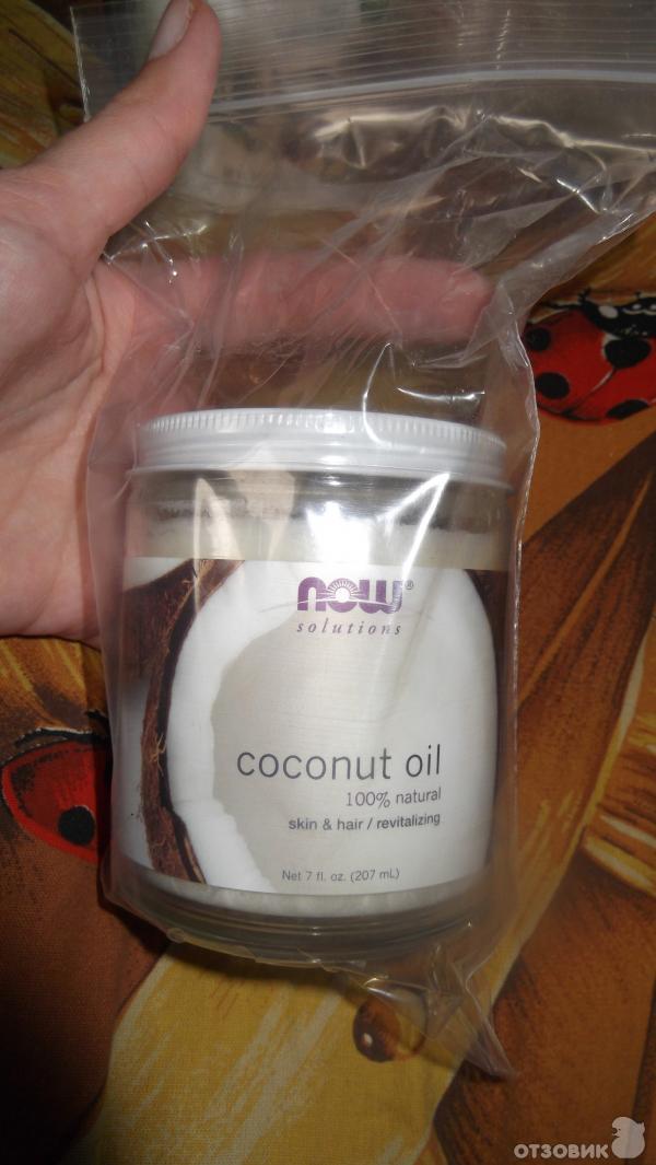 Кокосовое масло 100% Natural Coconut Oil фото