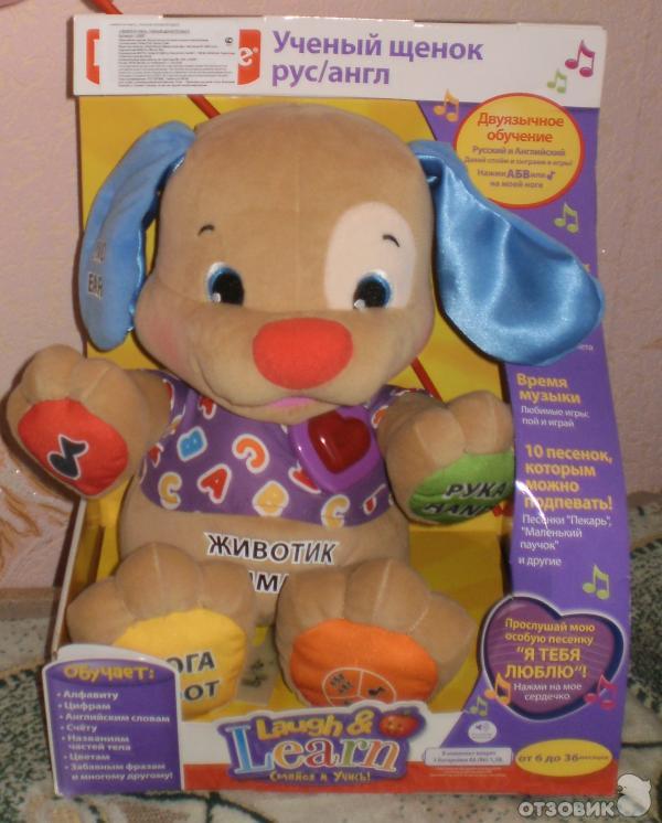 Музыкальная игрушка Fisher-Price Учёный щенок фото