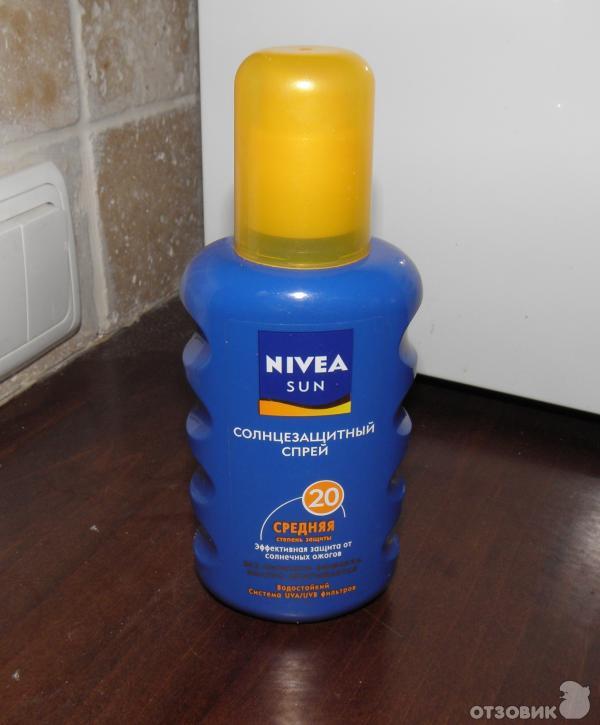 Отзывы о Nivea Sun Солнцезащитный спрей фото