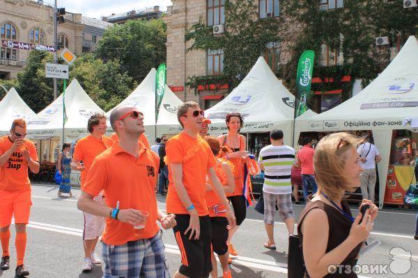 Фанзона Чемпионата Европы по футболу 2012 на Крещатике (Украина, Киев) фото