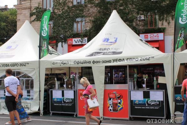 Фанзона Чемпионата Европы по футболу 2012 на Крещатике (Украина, Киев) фото