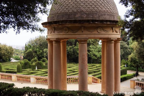 парк del laberint d'horta (испания, барселона) фото