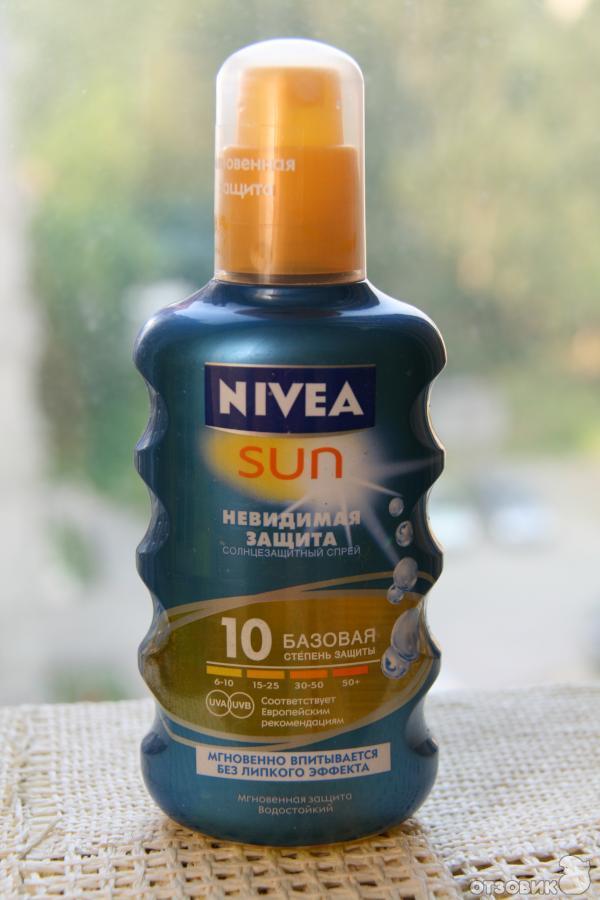 Солнцезащитный спрей Nivea Sun фото