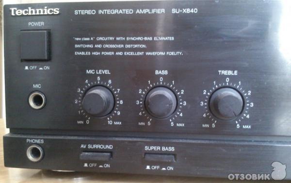 Усилитель полный Technics SU-X840 фото