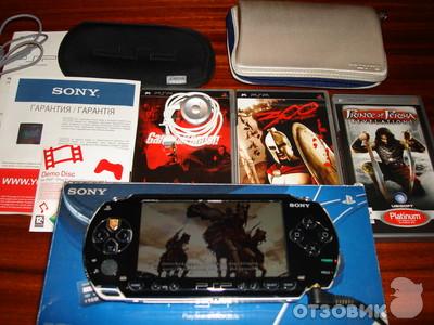 Игровая приставка Sony PlayStation Portable (PSP) фото