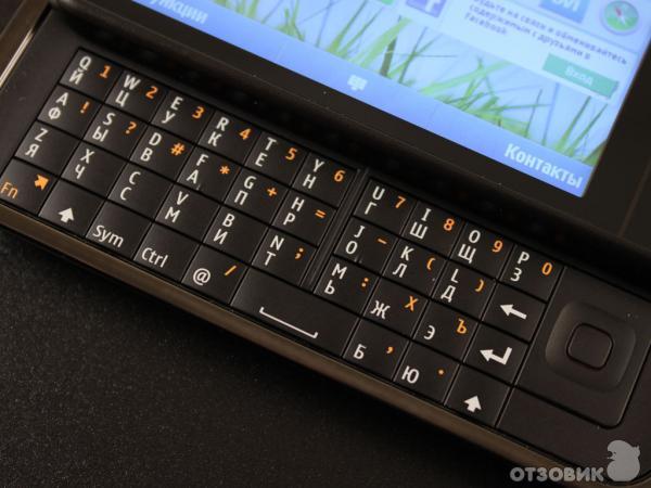 Nokia C6-00 клавиатура 