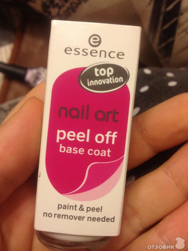 База-плёнка под лак Essence Peel Off Base Coat фото