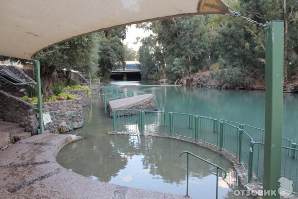 Крещение в реке Иордан (Израиль) фото