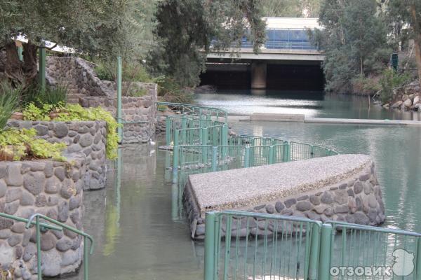 Крещение в реке Иордан (Израиль) фото