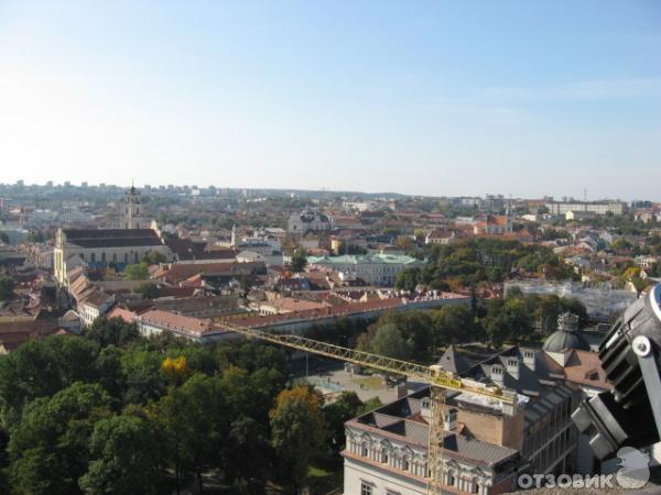 смотровая плошадка вильнюса, литва фото