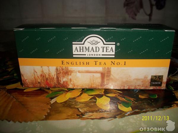 Чай Ахмад English tea N1 фото