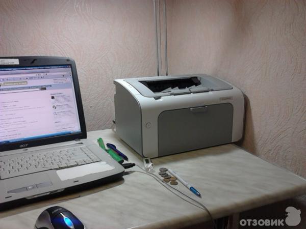 Лазерный принтер HP LaserJet P1102 фото