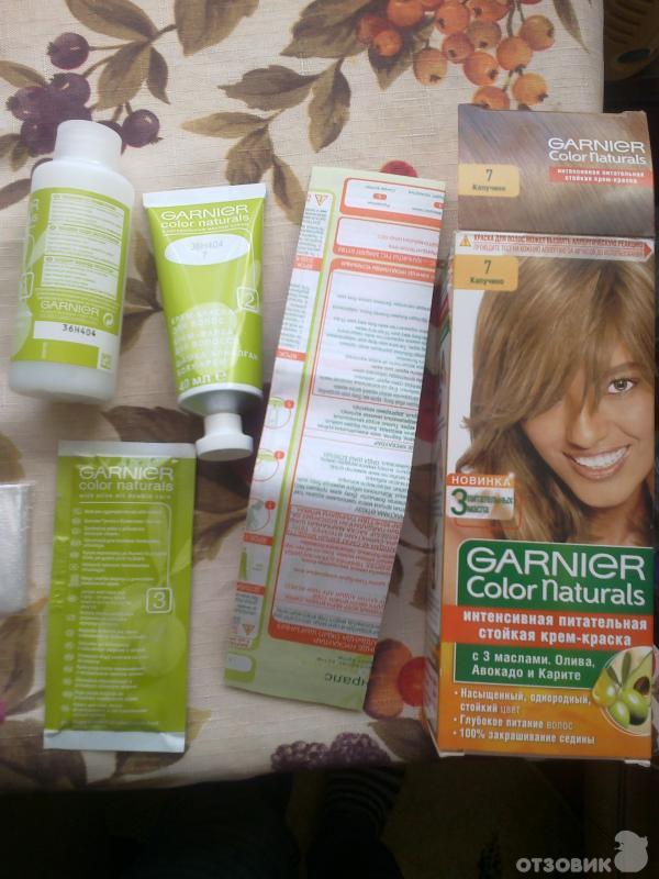 Крем-краска для волос Garnier Color Naturals 7 Капучино 1шт