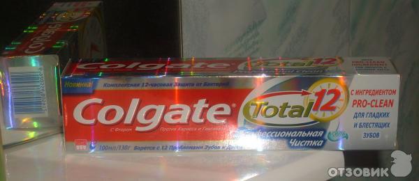 Зубная паста Colgate Total 12 Pro-Clean Gel фото