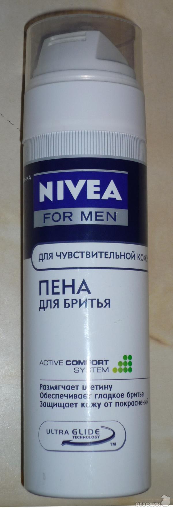 Пена для бритья Nivea for men фото