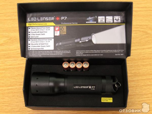 Led Lenser P7 - В открытой коробке