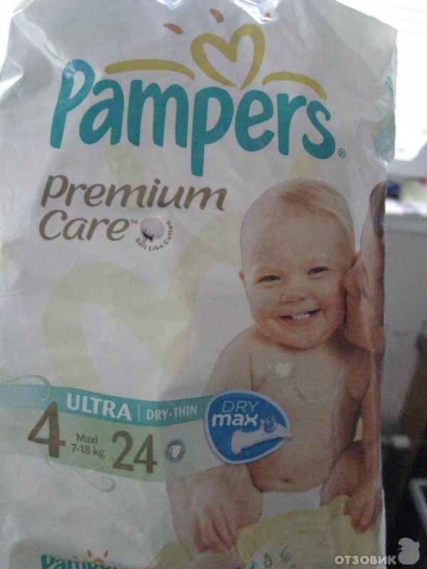 Детские подгузники Pampers Premium Care фото