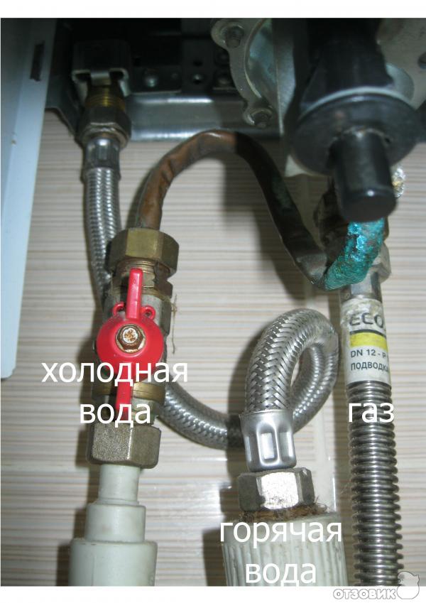 Теплообменник для газовой колонки Electrolux gwh 275 RN