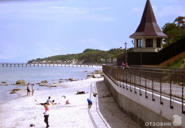 Пляж калининградская область пионерский фото Отзыв о Город Пионерский (Россия) Пляжи Калининградской области. Белый песок, си