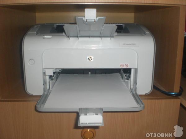 Лазерный принтер HP LaserJet P1102 фото