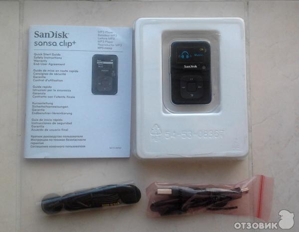 МР3 плеер SanDisk Sansa Clip+ 2GB Black фото