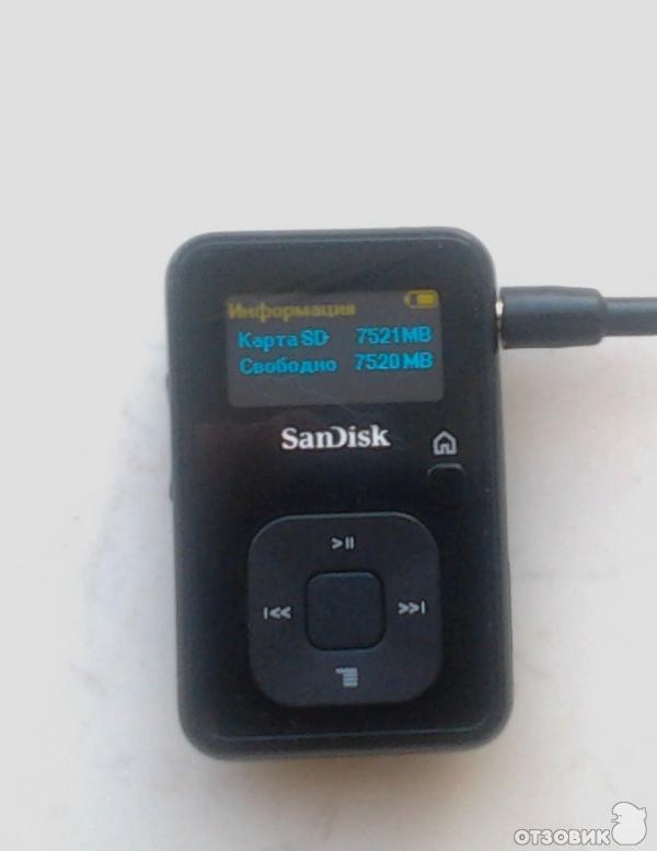 МР3 плеер SanDisk Sansa Clip+ 2GB Black фото