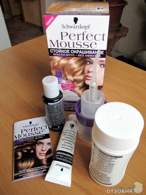 Краска-мусс для волос Schwarzkopf Perfect Mousse фото