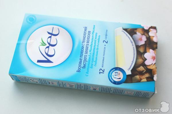 восковые полоски Veet