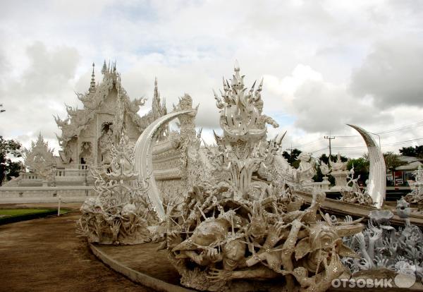 Ват Ронг Кхун (Wat Rong Khun) Белый Храм (Тайланд, Чианг Рай) фото