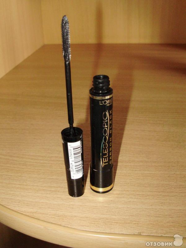 Тушь Loreal Telescopic Carbon Black фото