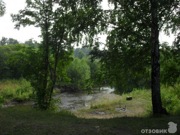 Отдых на Сибирской речке Тугояковке фото