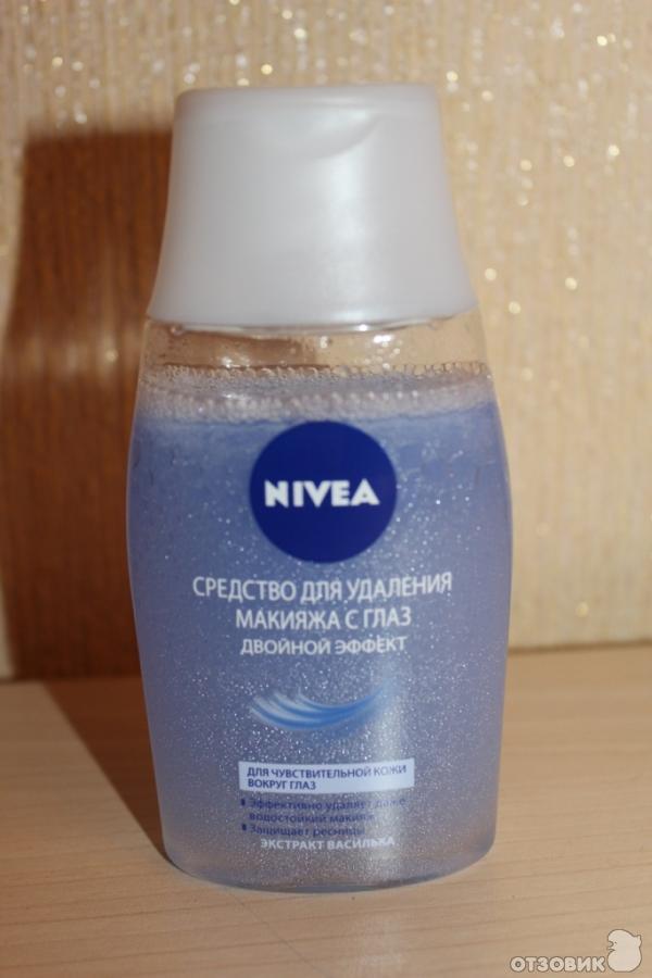 Средство для удаления макияжа с глаз Nivea двойной эффект фото