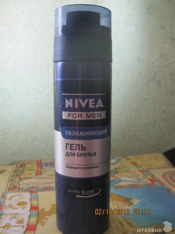 Увлажняющий гель для бритья Nivea for men фото