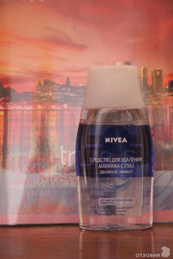 Средство для удаления макияжа с глаз Nivea Двойной эффект фото