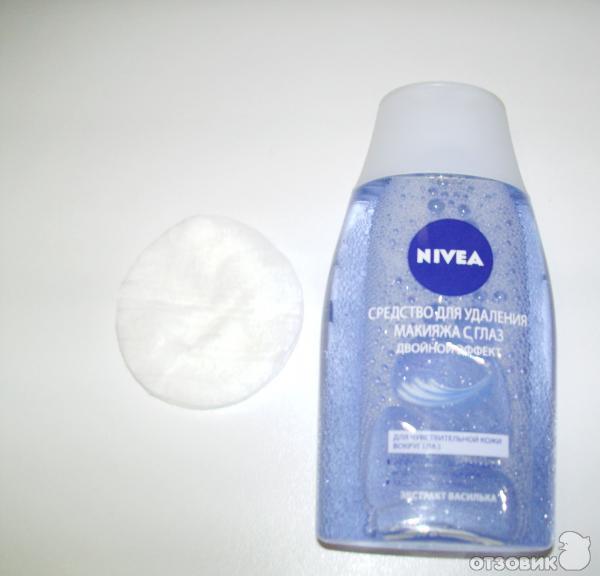 Средство для удаления макияжа с глаз Nivea Двойной эффект фото