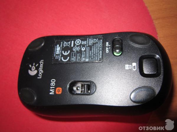 Беспроводная мышь Logitech М180 фото