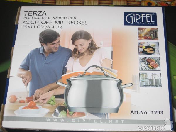 Кастрюля Gipfel Terza фото