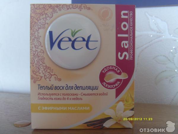 теплый воск для депиляции Veet