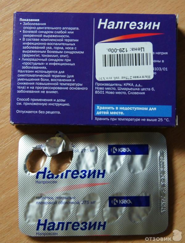 Налгезин Таблетки Инструкция По Применению Цена