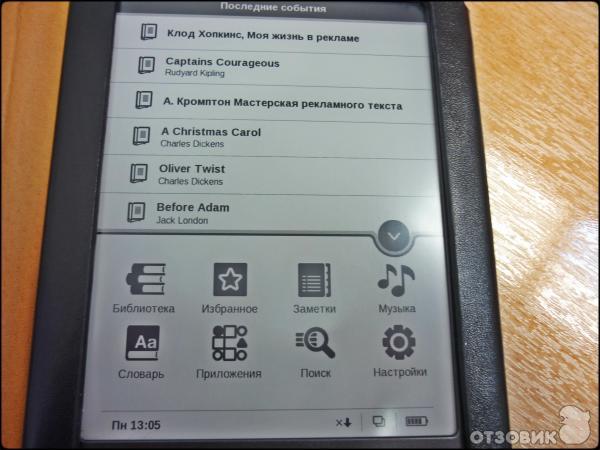 Электронная книга Pocket Book Touch Pro 622 Black фото