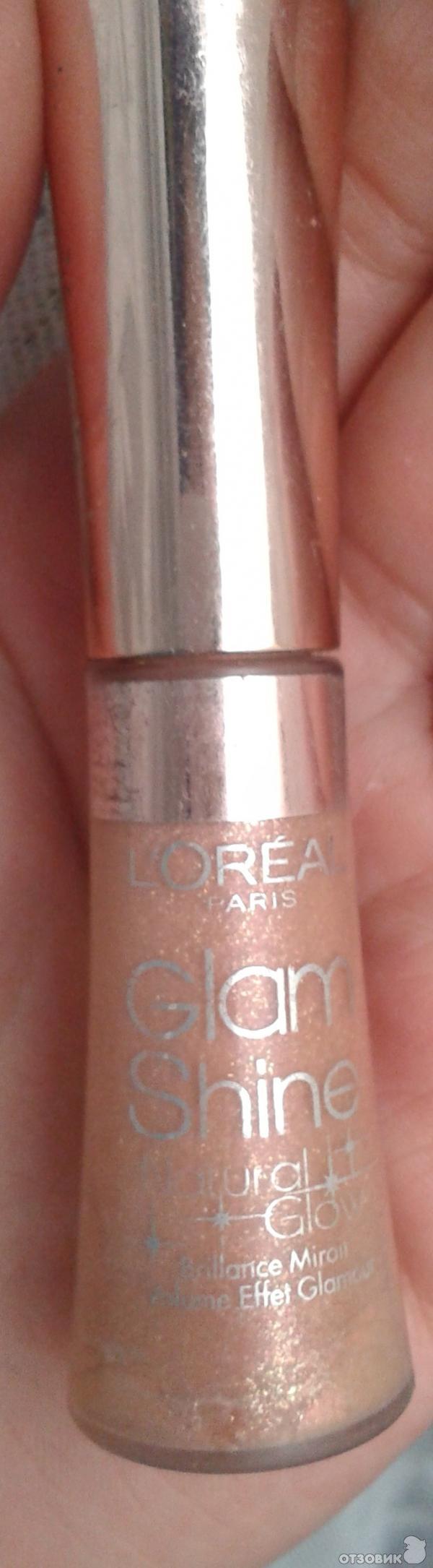 Блеск для губ Loreal Glam Shine Natural Glow фото